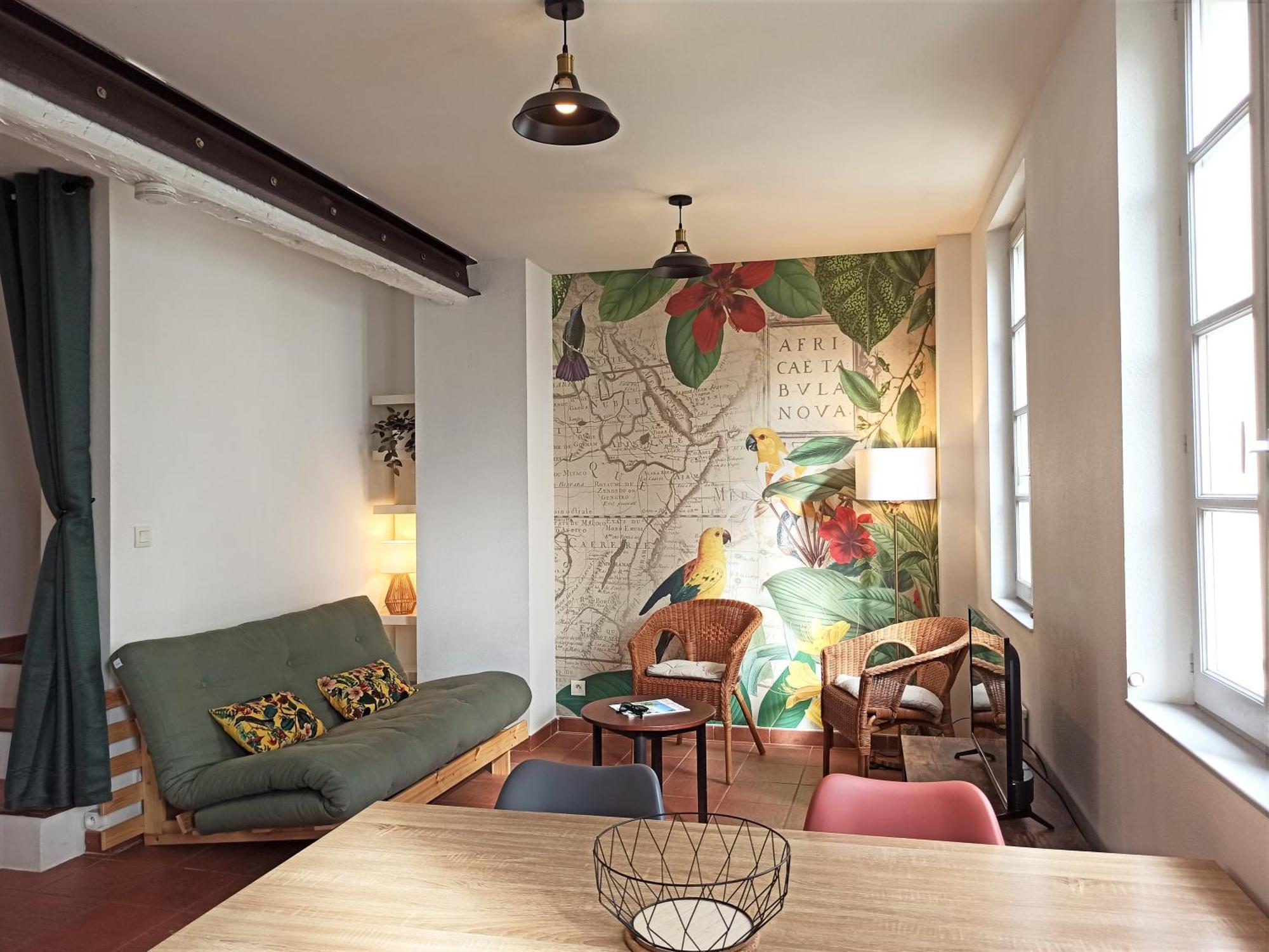 Ac - Quiet - Le Colibri, Bright Duplex Apartment Avignon Exterior photo